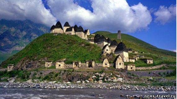 Город мертвых - некрополь в Осетии
